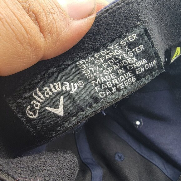 Callaway Sultans Run Adults Blue Hat Cap Tour Authentic Casual Athletic Outdoors - Picture 5 of 10
